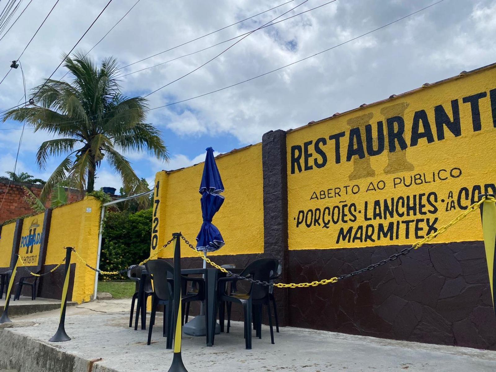 Pousada E Restaurante Frente Mar H Guarujá Extérieur photo